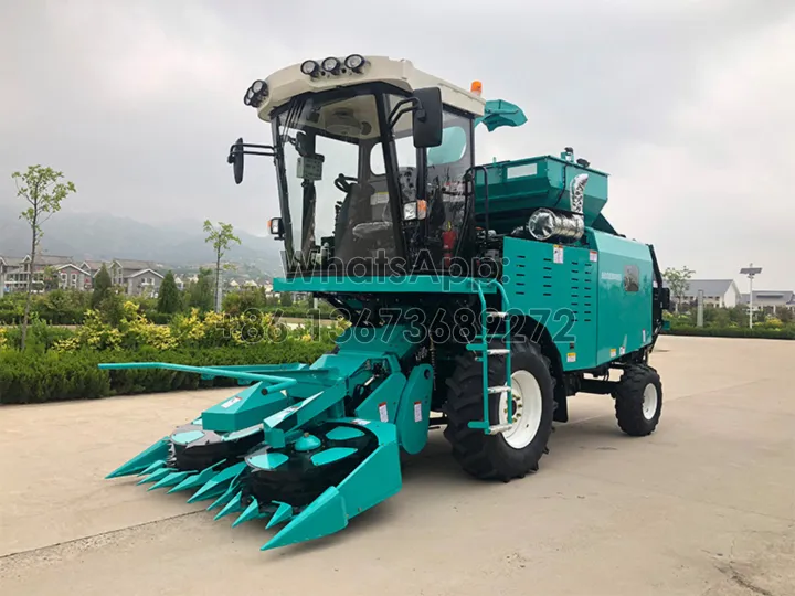 straw harvester and baler