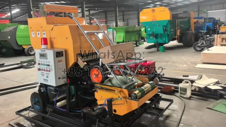 silage baler and wrapper package